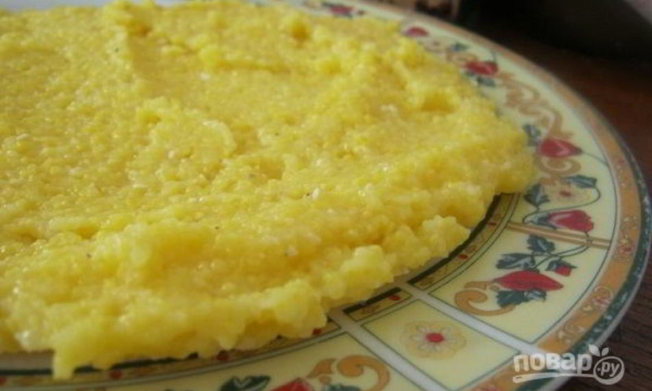 Рецепт каши из кукурузной крупы на воде