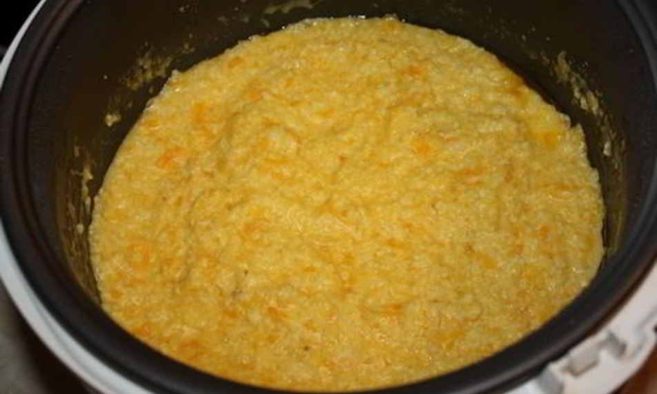 Рецепт каши кукурузной на молоке в мультиварке