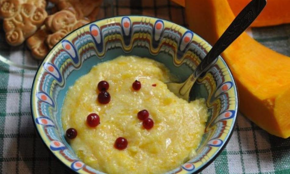 Рецепт кукурузной каши с тыквой