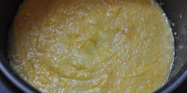 кукурузная каша с тыквой