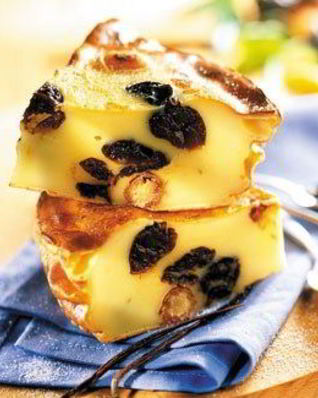 Полента из манки с курагой и черносливом