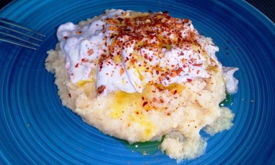 Рецепт поленты с лисичками в сливочном соусе