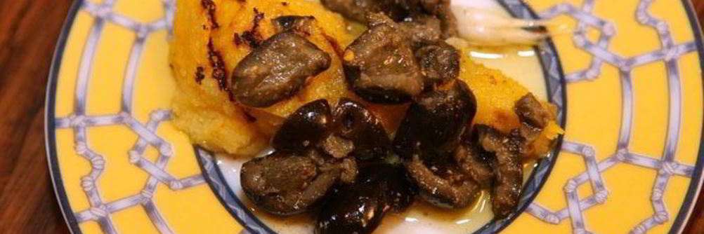 Полента с оливками