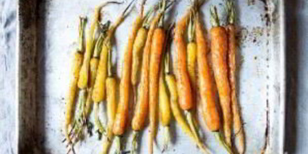 полента с овощами