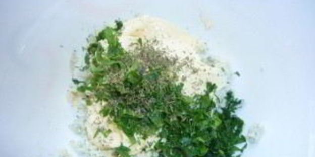 полента с сыром