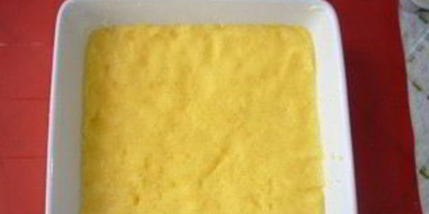 полента с сыром