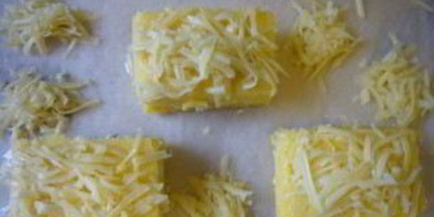 полента с сыром