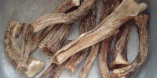 полента, жаренная с грибами и соусом дор блю