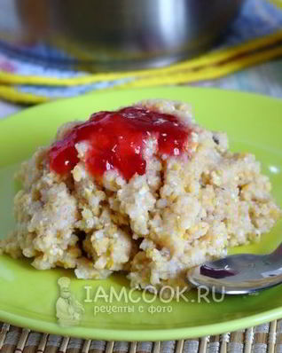 Постная кукурузная каша