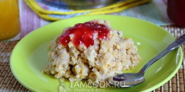постная кукурузная каша