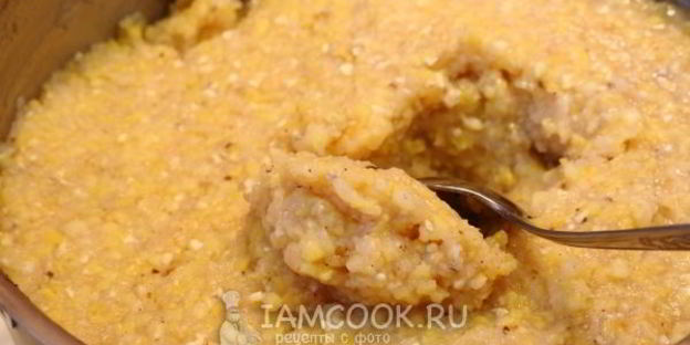 постная кукурузная каша