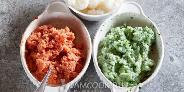 разноцветная полента