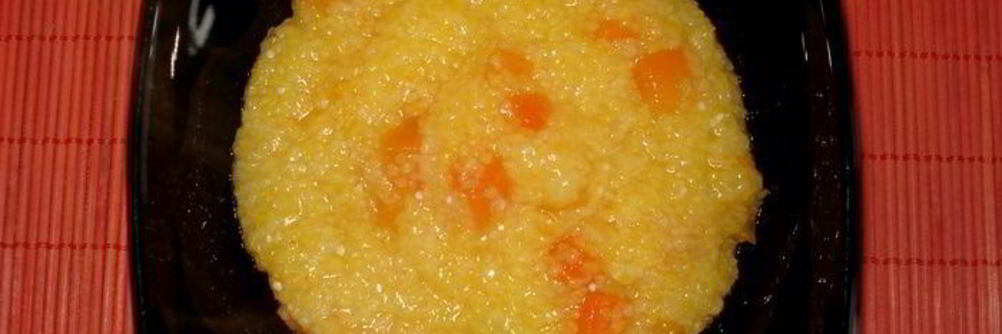 Тыквенно-кукурузная каша