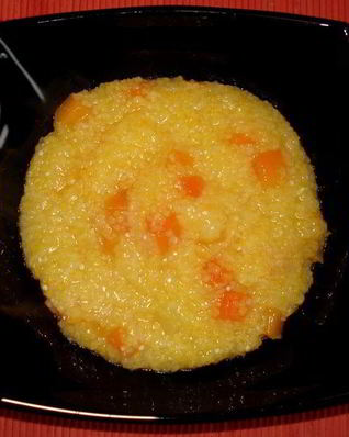 Тыквенно-кукурузная каша