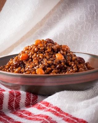 Кутья из пшеницы на Рождество