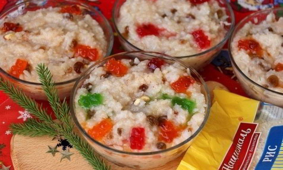 Рецепт кутьи из риса в мультиварке