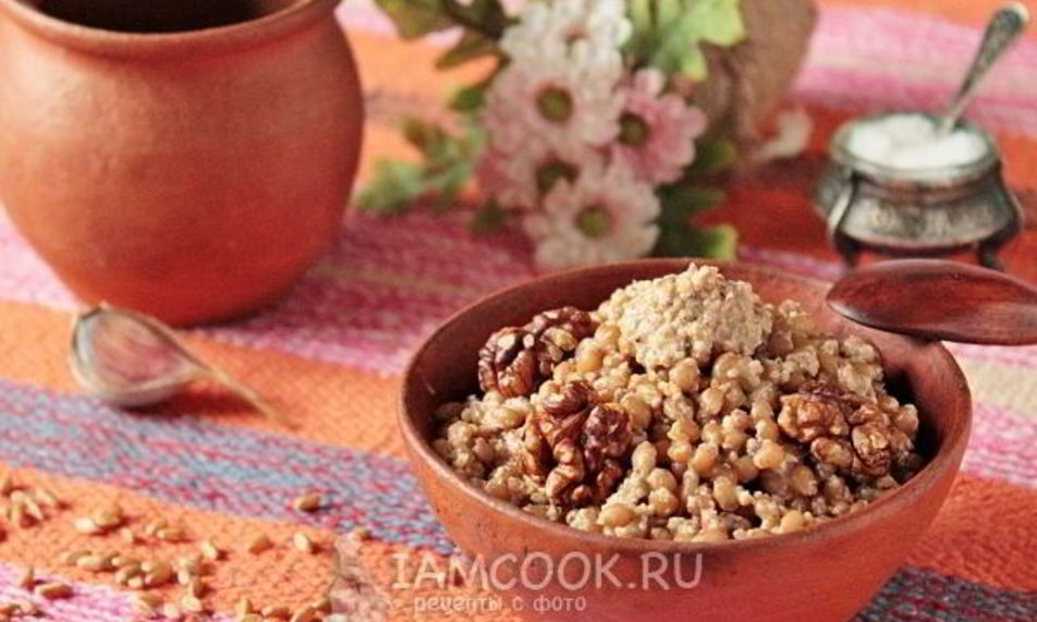 Рецепт кутьи по-грузински из пшеницы