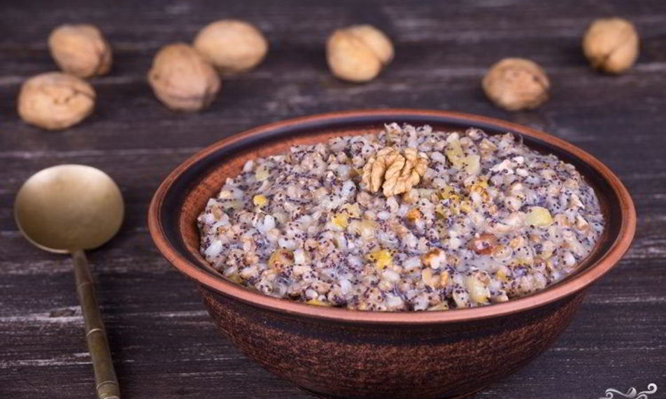 Рецепт кутьи с молоком