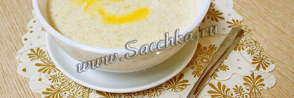 Каша манная с отрубями