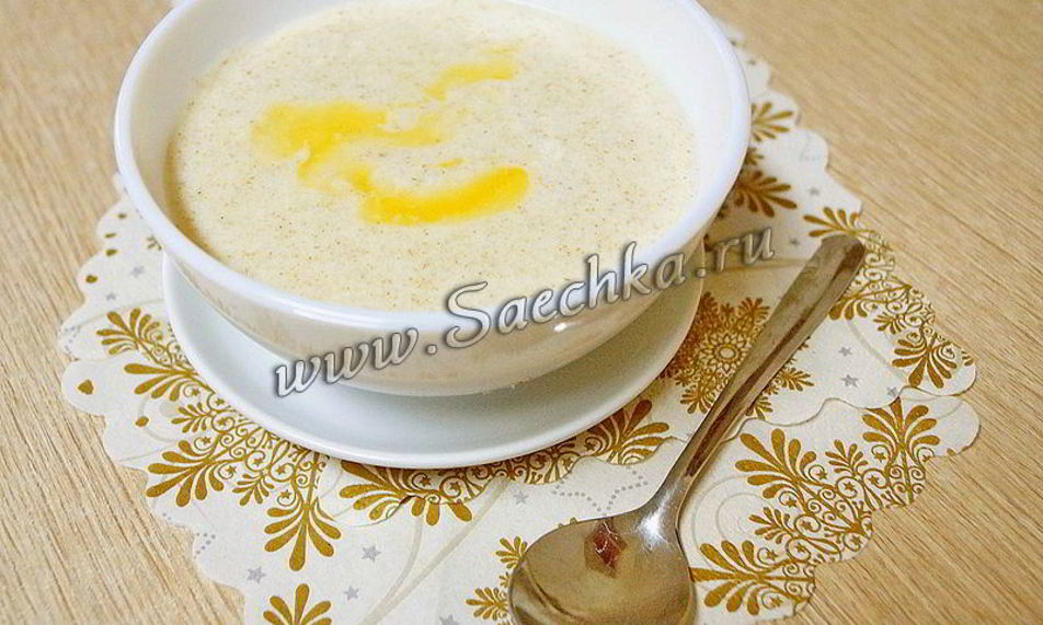 Рецепт каши манной с отрубями