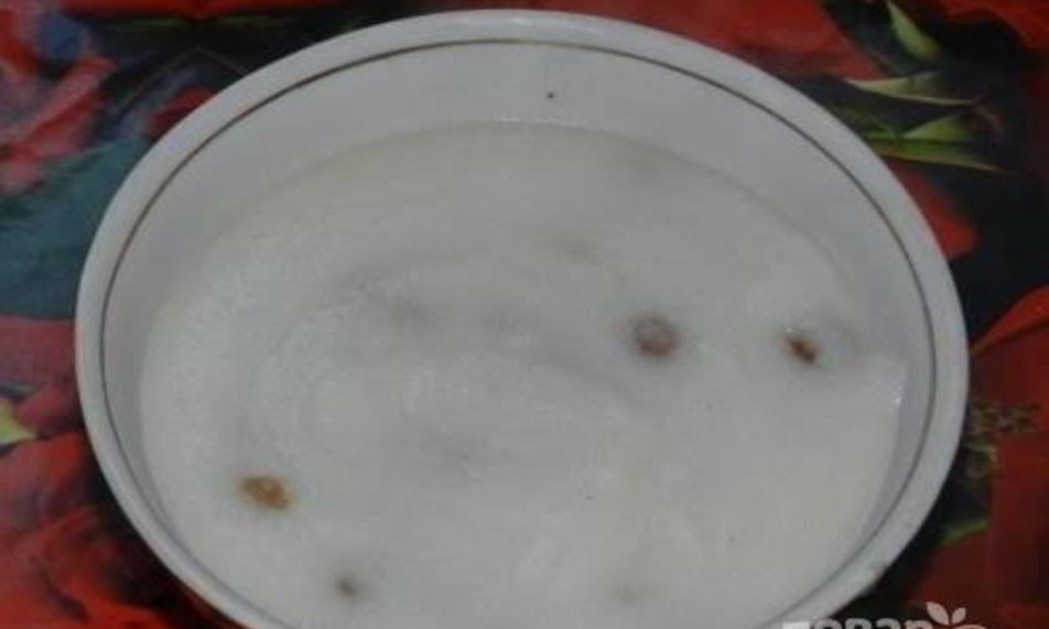 Рецепт манной каши без молока