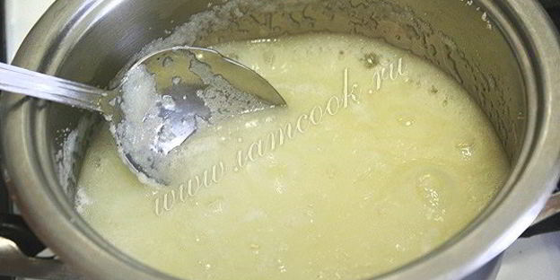 манная каша на воде