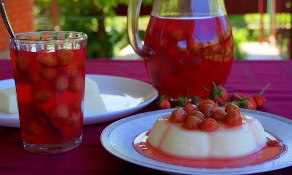 Рецепт манной каши с киселем