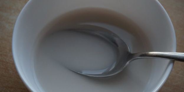 манная каша с киселем