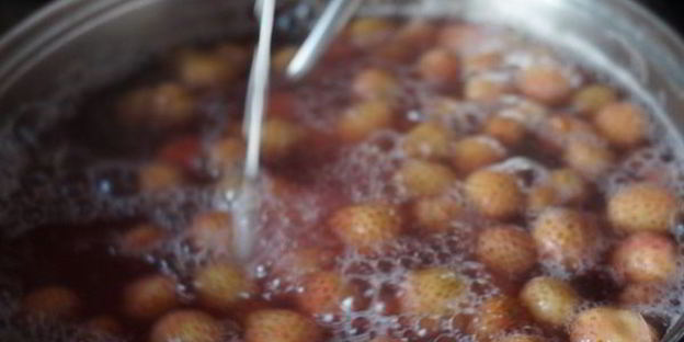 манная каша с киселем