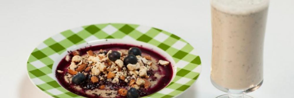 Манная каша с кофе