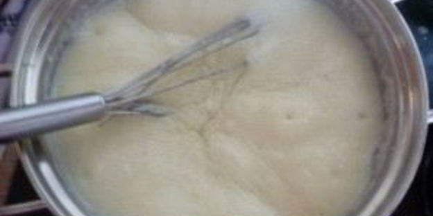 манная каша с малиной