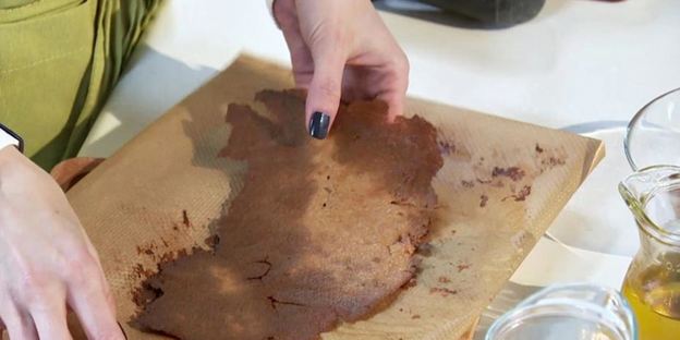 манная каша с соленой карамелью