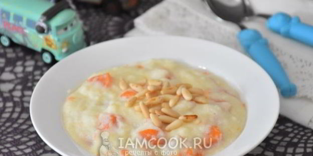 манная каша с тыквой