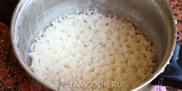молочная каша из риса и манки