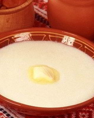 Сладкая манная каша