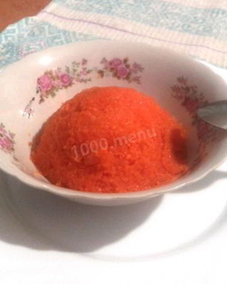 Морковная каша