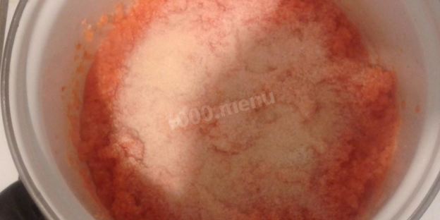 морковная каша