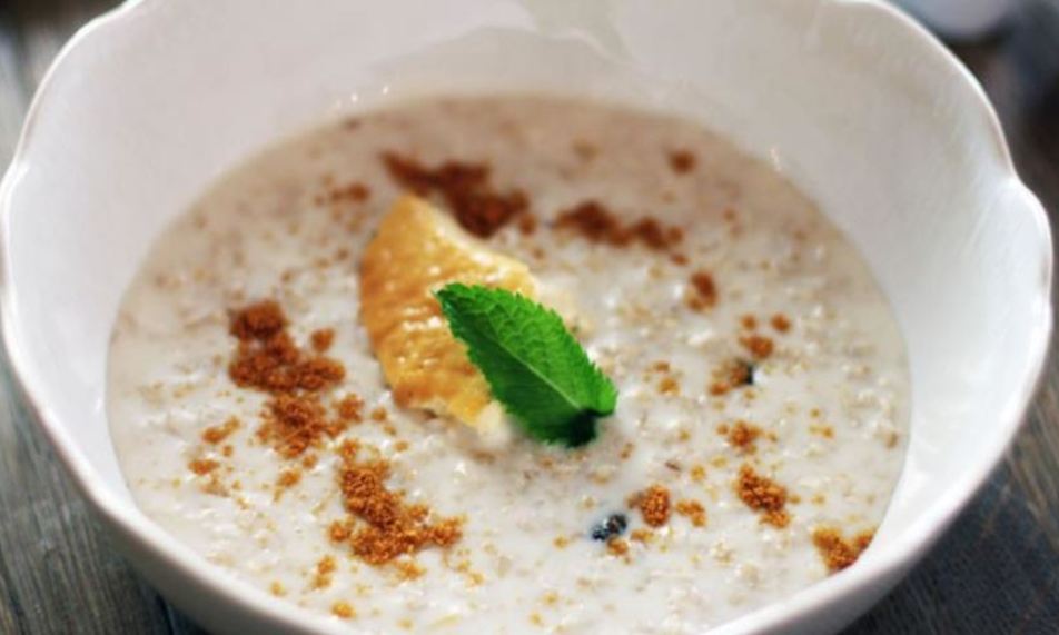 Рецепт овсяной каши с крем-брюле