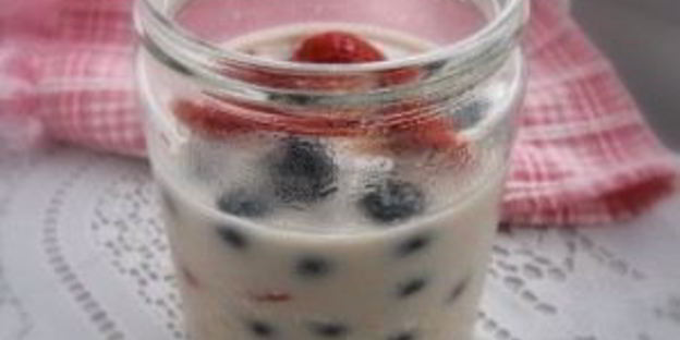 ленивая овсянка в банке