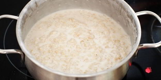 овсяная каша на кокосовом молоке