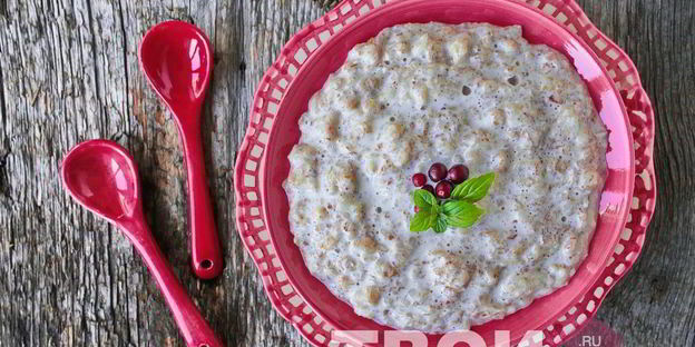овсяная каша на молоке