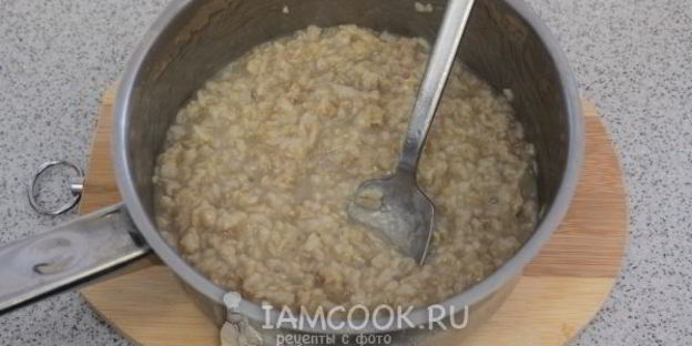овсяная каша на воде