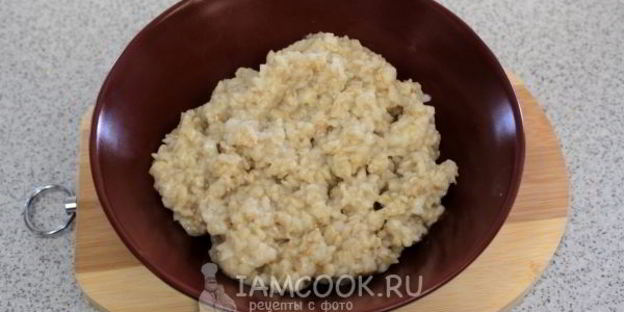 овсяная каша на воде