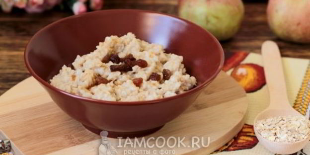 овсяная каша на воде