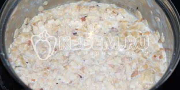 овсяная каша с бананом