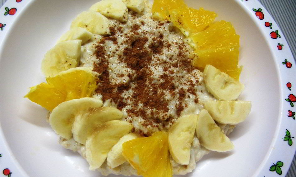 Рецепт овсяной каши с корицей