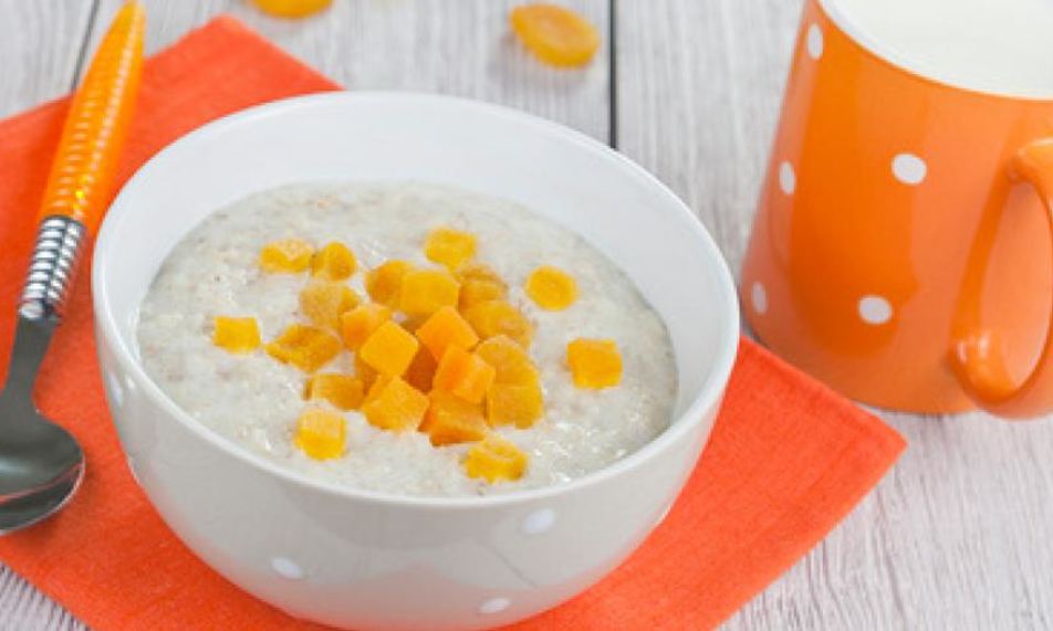 Рецепт овсяной каши с курагой