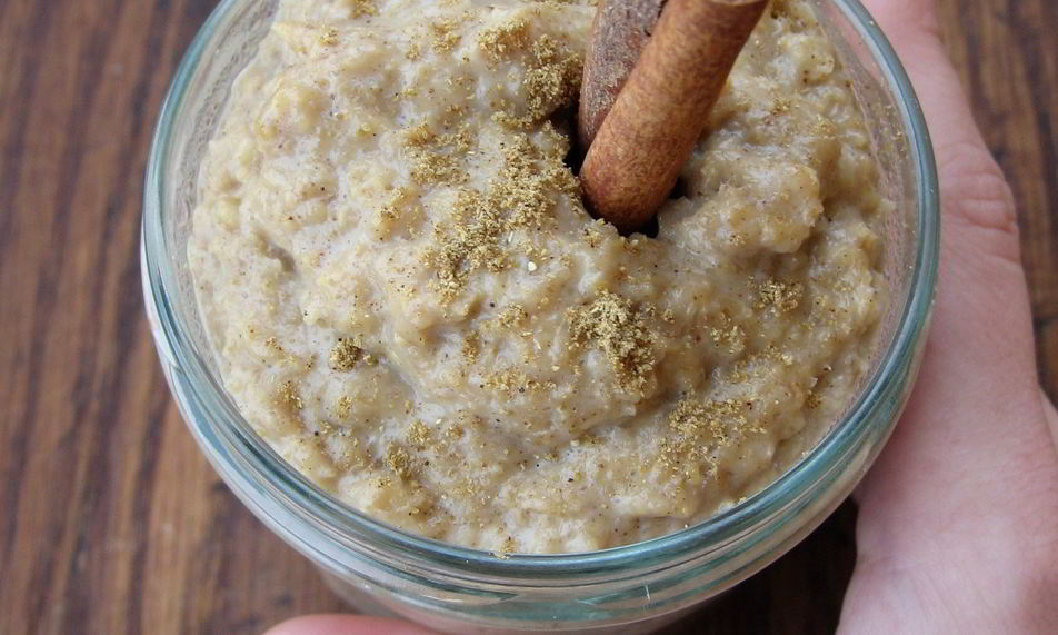 Рецепт овсяной каши с масалой и черным чаем