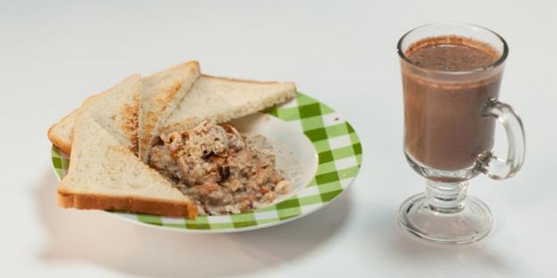 овсяная каша с морковью и орехами