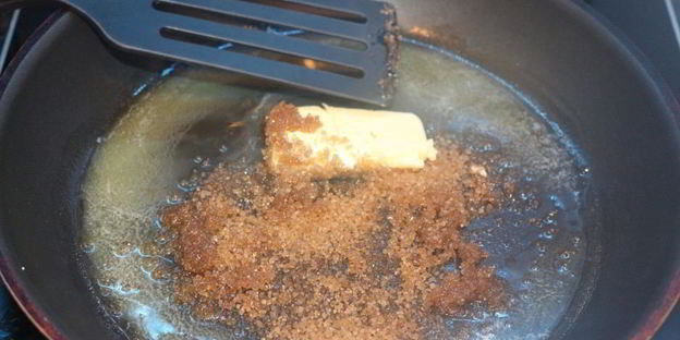 овсяная каша с нектаринами